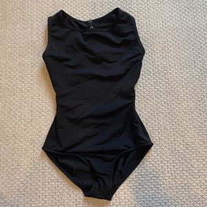 Mariia Black Leotard